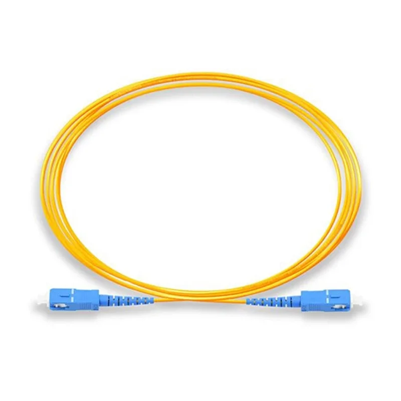 کابل فیبرنوری SC-SC سینگل مود UPC-UPC طول یک و نیم متر