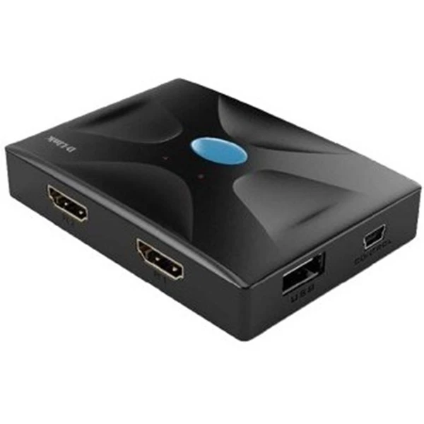 سوییچ KVM دو پورت HDMI دی لینک D-LINK مدل DKVM-210HP