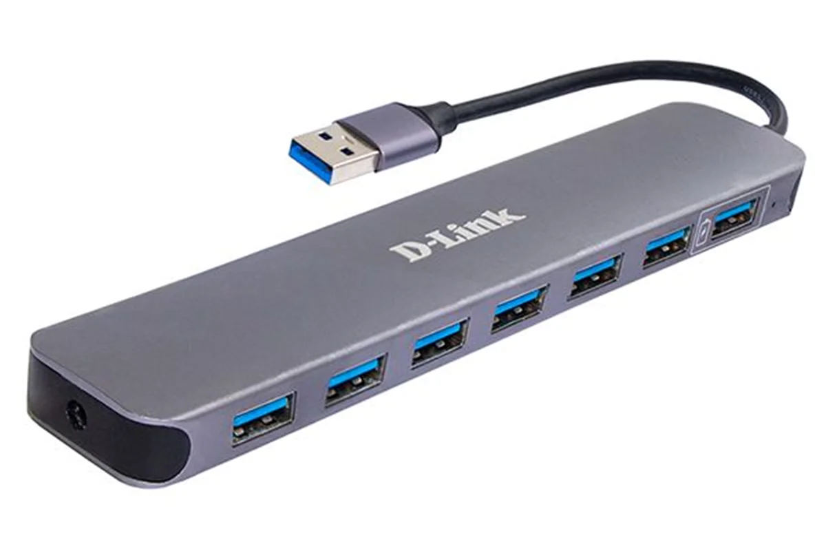 هاب هفت پورت USB 3.0 دی-لینک مدل DUB-1370