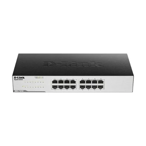 سوئیچ 16 پورت گیگابیتی و رکمونت دی لینک مدل DGS-F1016