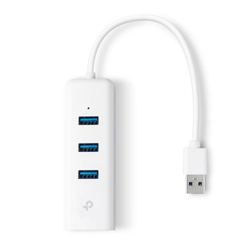 هاب USB3.0 و تبدیل USB به LAN تی پی لینک مدل UE330