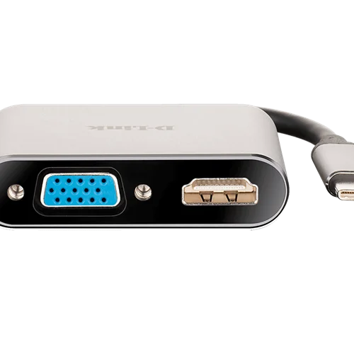 مبدل USB-C به VGA/HDMI دی لینک مدل DUB-V210