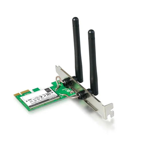 کارت شبکه PCI EXPRESS بی سیم N300 تندا مدل W322E